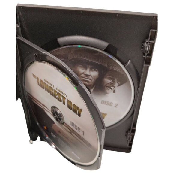 The Longest Day Vintage 1990 DVD Cinema Classics Collection Entertainment - Picture 3 of 12